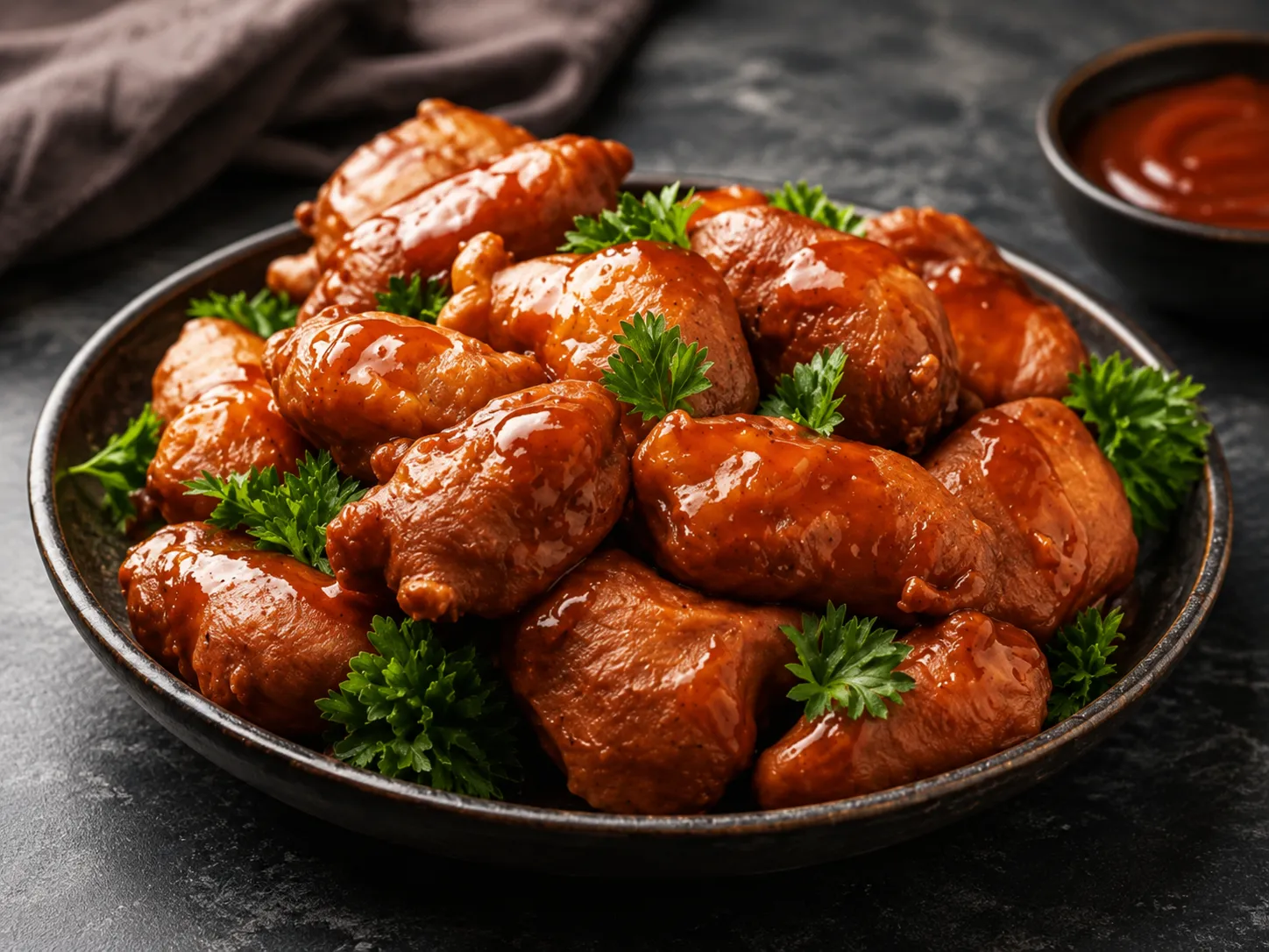 Honey Garlic Chicken Balls from Hi-Ball Restaurant &ndash; Chinese food delivered to Riverview, Winnipeg
